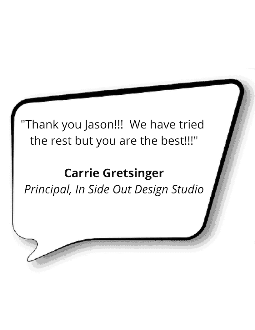 Testimonials - Carrie Gretsinger - In Side Out Design Studio Testimonials - Carrie Gretsinger - In Side Out Design Studio